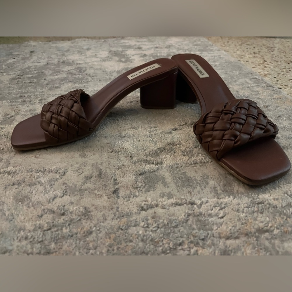 Brown heels